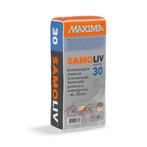 Samoliv Rapid 30 masa za izravnavanje podova 30mm 25kg - Slika 1