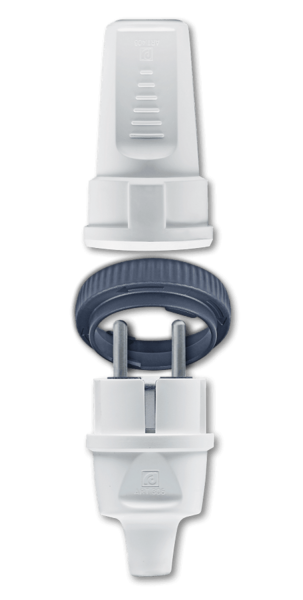 Set pribor za produžni kabel 406/306 beli Aling - Slika 1