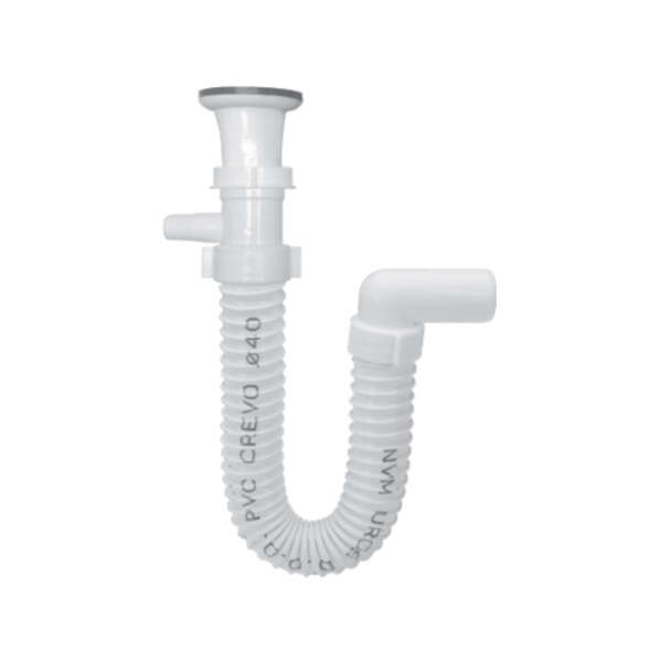 Sifon jednodelne sudopere sa priključkom veš mašine - Slika 1