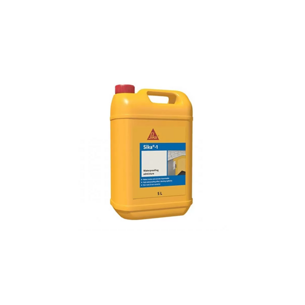Sika 1 Aditiv za vodonepropusnost maltera 5kg - Slika 1