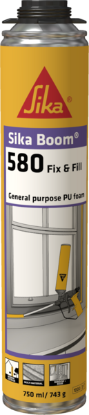 Sika Boom 580 Fix & Fill 750ml poliuretanska samoekspandirajuća pena - Slika 1