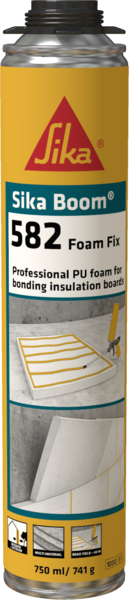 Sika Boom 582 Foam Fix 750ml poliuretanska samoekspandirajuća pena - Slika 1