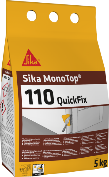 Sika MonoTop 110 QuickFix 5kg jednokomonentni brzovezujući malter - Slika 1