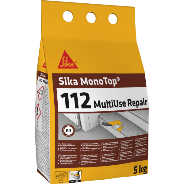 Sika MonoTop 112 MultiUse Repair 5kg reparaturni malter za beton - Slika 1