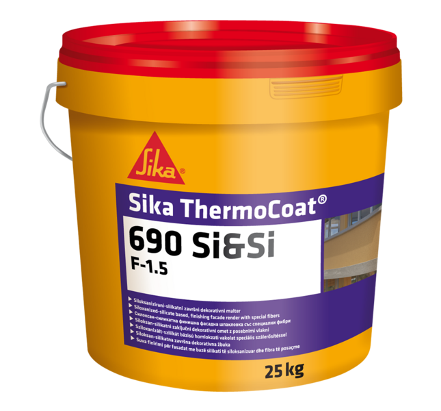 Fasadni malter Sika ThermoCoat-690 SI&SI F-1.5 - Slika 1