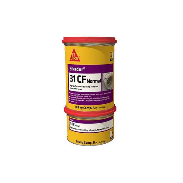 Sikadur 31+ dvokomponentni epoksidni strukturalni lepak i reparaturni malter 8x1.2KG - Slika 1