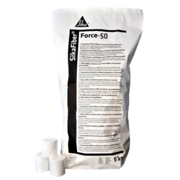 SikaFiber Force 50 Strukturna vlakna za ojačanje betona 5kg - Slika 1
