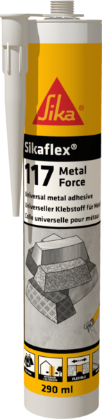 Sikaflex 117 Metal Force 290ml lepak i zaptivna masa za metal - Slika 1
