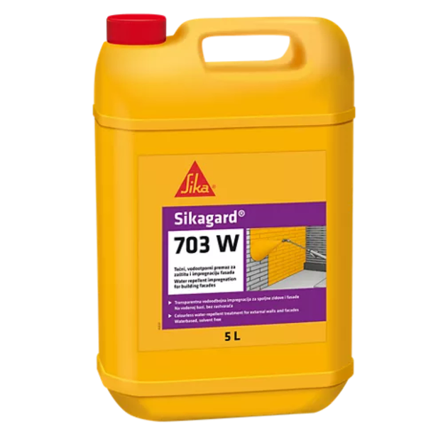Sikagard 703 W hidrofobni premaz za fasade 5L - Slika 1