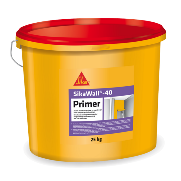 SikaWall 40 Primer 25kg Dubinski prajmer za pripremu zidova i podloga - Slika 1