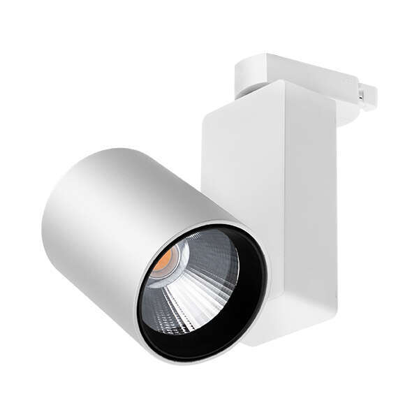 Šinski reflektor monofazni 30W 3000K beli - Slika 1