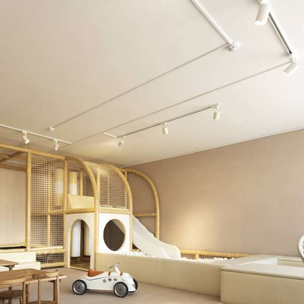 Šinski reflektor monofazni 30W 4000K beli - Slika 5