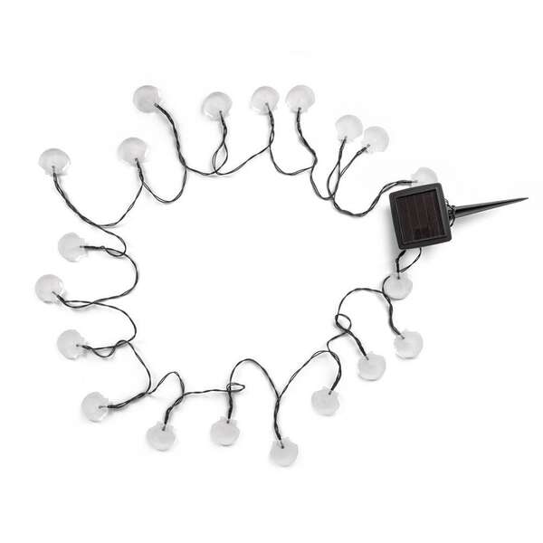 Solarna lampa školjka LED 5.8m providna Entac - Slika 1