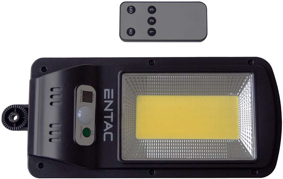 Solarna lampa zidna LED sa daljinskim 5W Entac - Slika 2