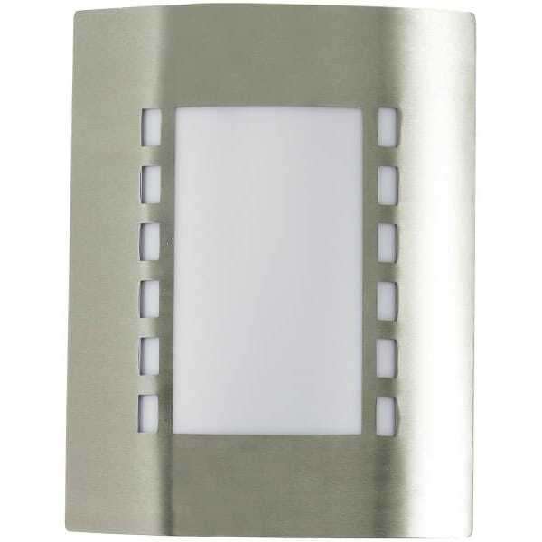 Spoljna zidna lampa Monterey 1xE27 IP44 Saten-Nikel - Slika 1