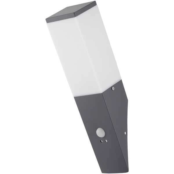 Spoljna zidna lampa Panama 1xE27 sa senzorom Antracit IP44 - Slika 1