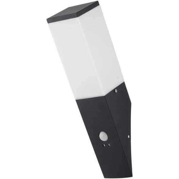 Spoljna zidna lampa Panama 1xE27 sa senzorom IP44 Crna - Slika 1