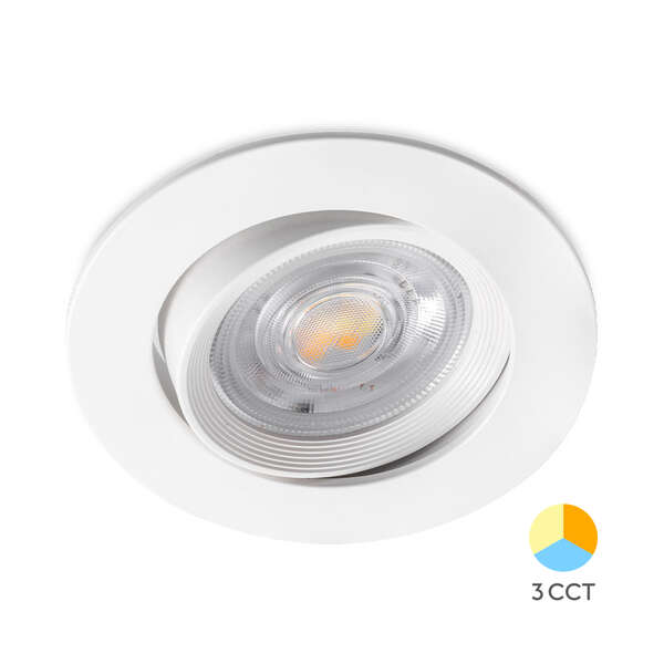 Spot svetiljka 3u1 7W okrugla bela - Slika 1