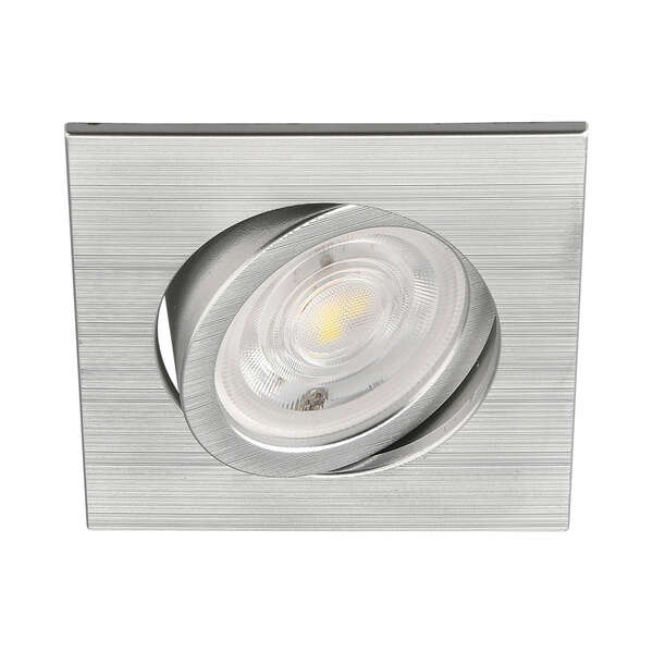 Spot svetiljka 7W 3U1 kvadratna siva - Slika 1