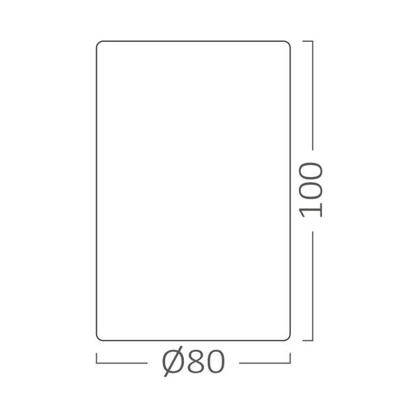 Spot svetiljka GAMA okrugla crna GU10 - Slika 5