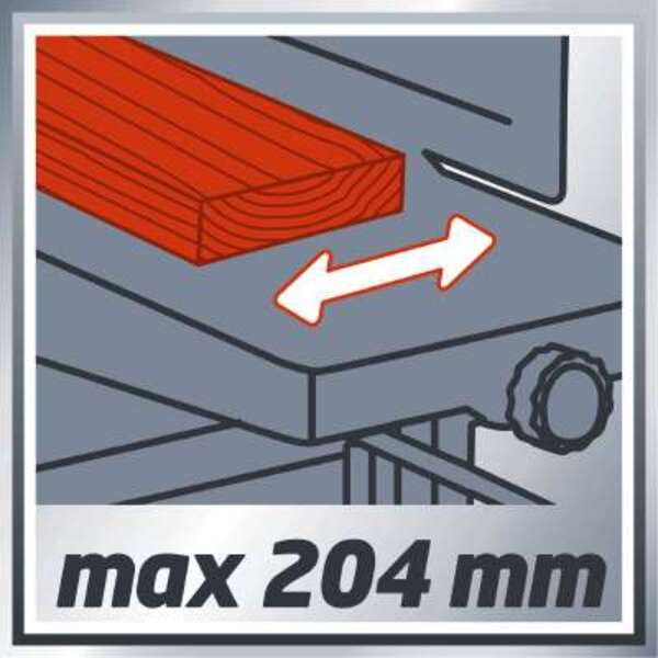 Stacionarna hoblerica 1.500W Abrihter TC-SP 204 Einhell - Slika 8