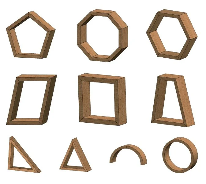 Stega za ramove - okvire 4m x 25mm FESTA - Slika 4