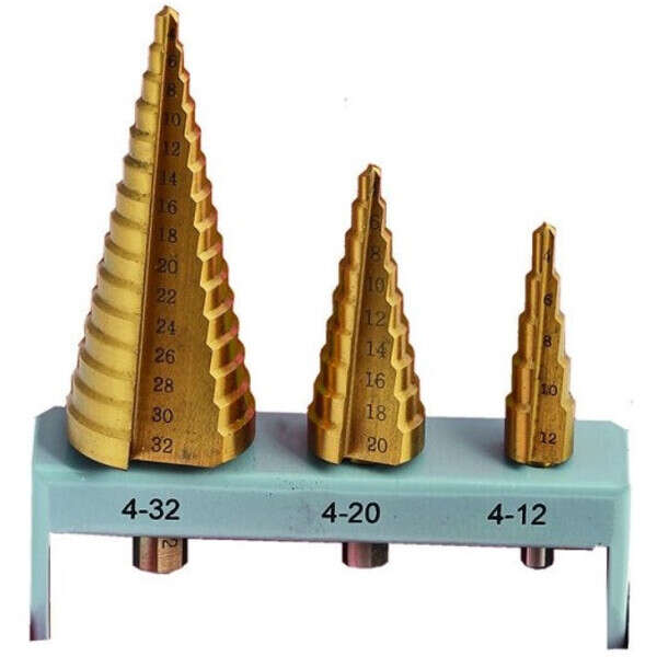 Stepenasta burgija Titan HSS 4-32mm 3kom. FESTA - Slika 1