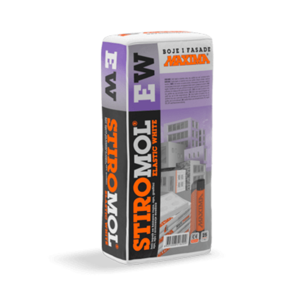 Stiromol Elastic White lepak za stiropor i vunu 25kg - Slika 1