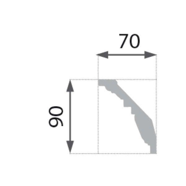 Stiropor lajsna SLU-775 (B-24) - Slika 3