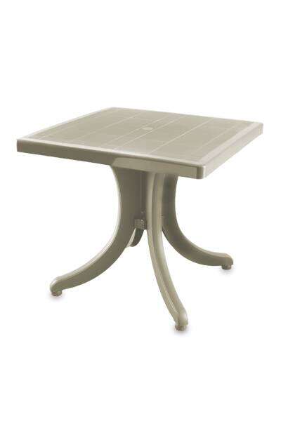 Sto baštenski četvrtasti Orlando 80x80 Moka - Slika 1