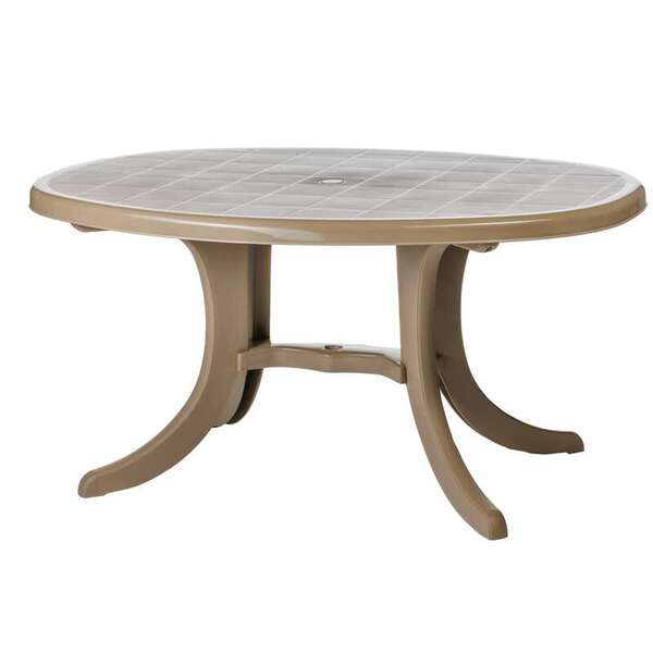 Sto baštenski ovalni Orlando 140cm Moka - Slika 1