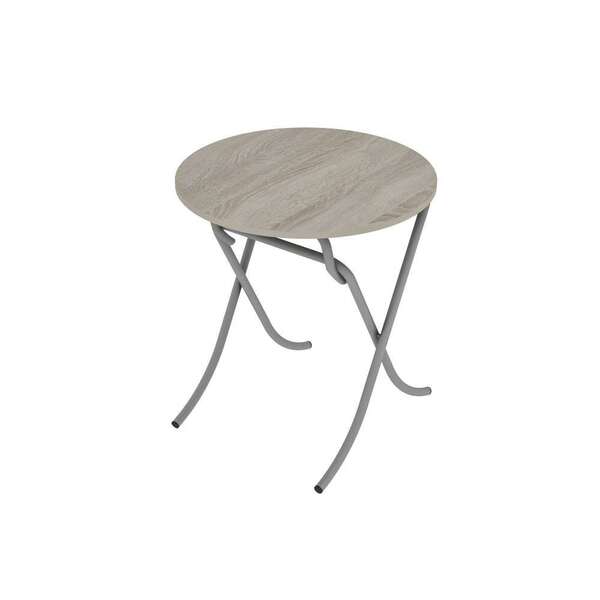 Sto višenamenski sklopivi drvo hrasta 70cm Alesta - Slika 1