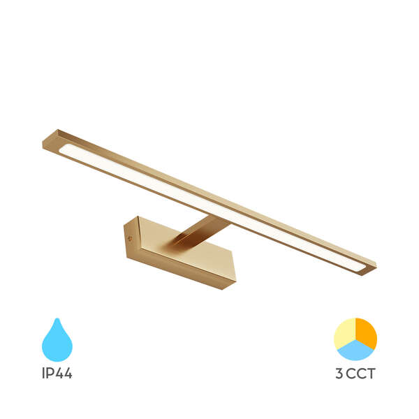 Svetiljka za ogledalo zlatna 12W 3IN1 IP44 - Slika 7