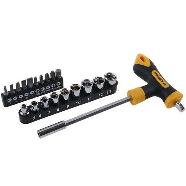 T ključ komplet sa nastavcima FESTA - Slika 1