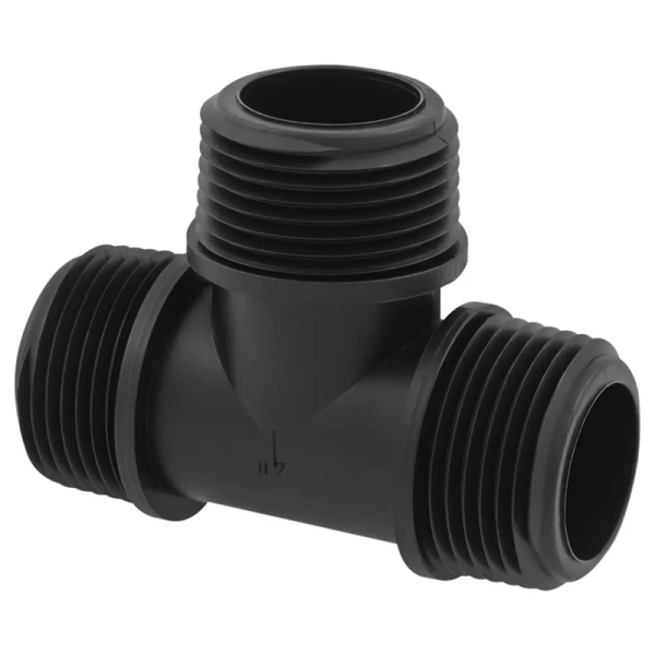 T razdelnik sa spoljašnjim navojem 1"x1"x1" - Slika 1