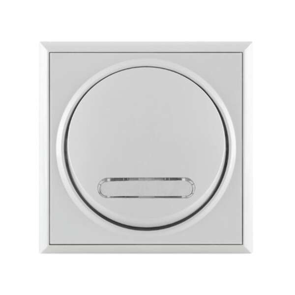 Taster sa pločicom za natpis i sig.sij. 16A/250V, vijčana veza Premijer Plus - Slika 1