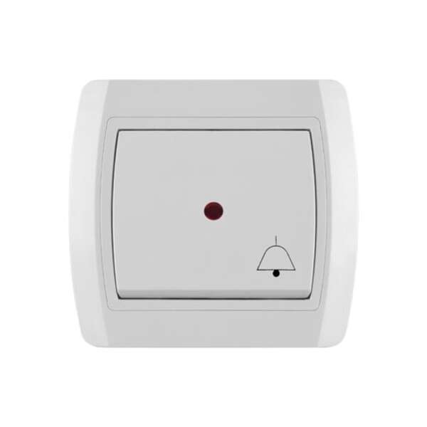 Taster zvona sa sig.sij. 10A/250V, bezvijčana veza Status - Slika 1