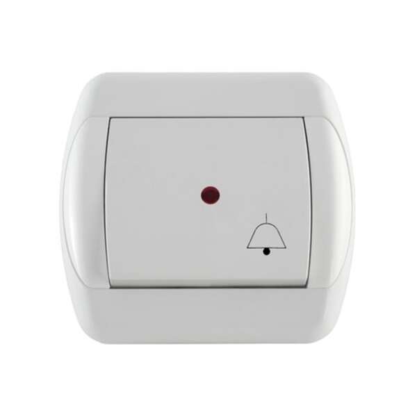 Taster zvona sa sig.sij. 10A/250V, bezvijčana veza Royal - Slika 1