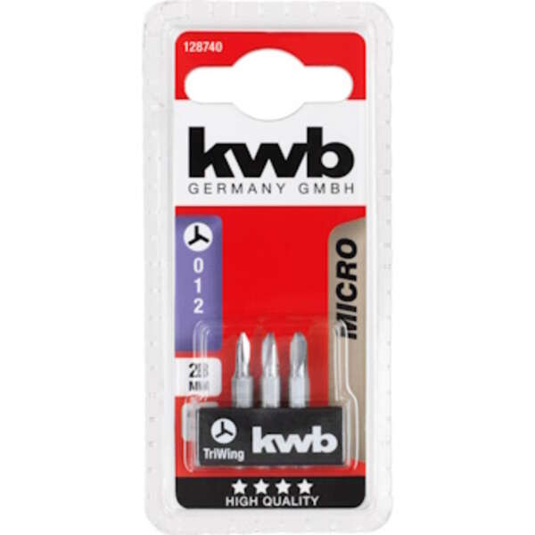 Tri-wing bit 28mm set 3/1 Einhell by KWB - Slika 2