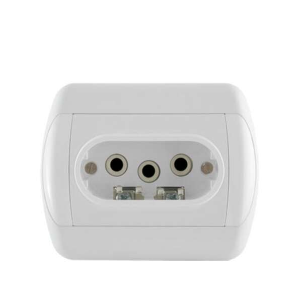 Trofazna priključnica 16A/440V, 3P+N+E, keramika Royal - Slika 1