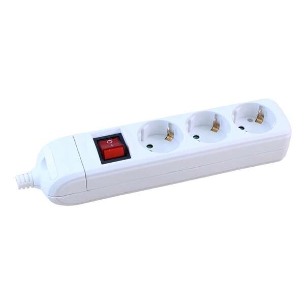 Trostruki podsklop sa prekidačem rastavljiv 3G beli - Slika 1