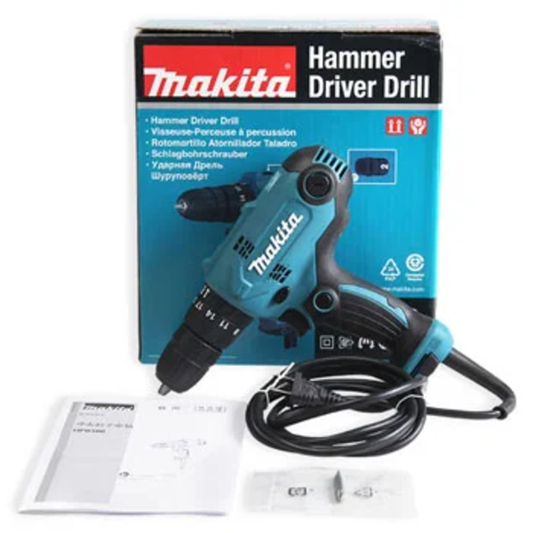 Udarna bušilica 320W 2 brzine Makita HP0300 - Slika 2