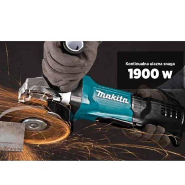 Ugaona brusilica 125mm 1900W Makita GA5092X01 - Slika 2