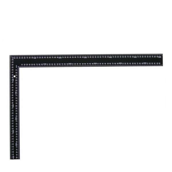 Ugaonik crni 600x400mm LEVIOR - Slika 1