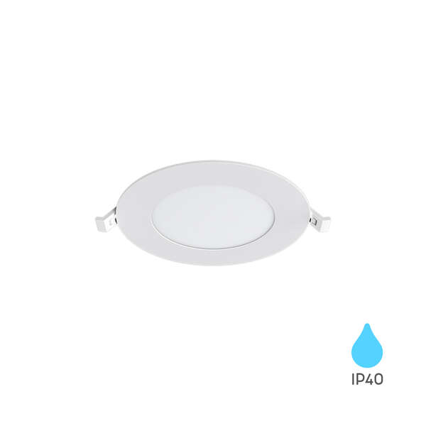 Ugradni LED panel 6W 4INC 3000K beli IP40 - Slika 9