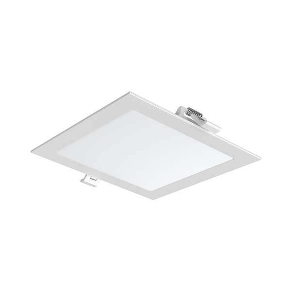 Ugradni LED panel kvadratni 12W 6INC 3000K beli IP40 - Slika 6