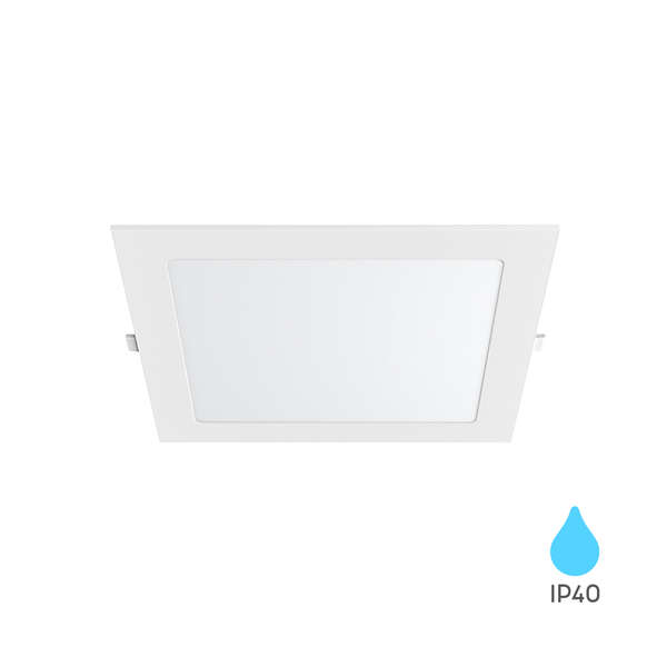 Ugradni LED panel kvadratni 12W 6INC 4000K beli IP40 - Slika 9