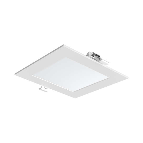 Ugradni LED panel kvadratni 18W 8INC 4000K beli IP40 - Slika 5