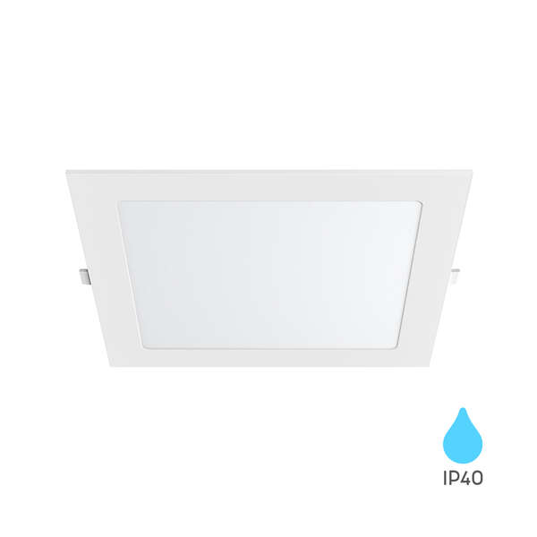 Ugradni LED panel kvadratni 18W 8INC 6500K beli IP40 - Slika 8