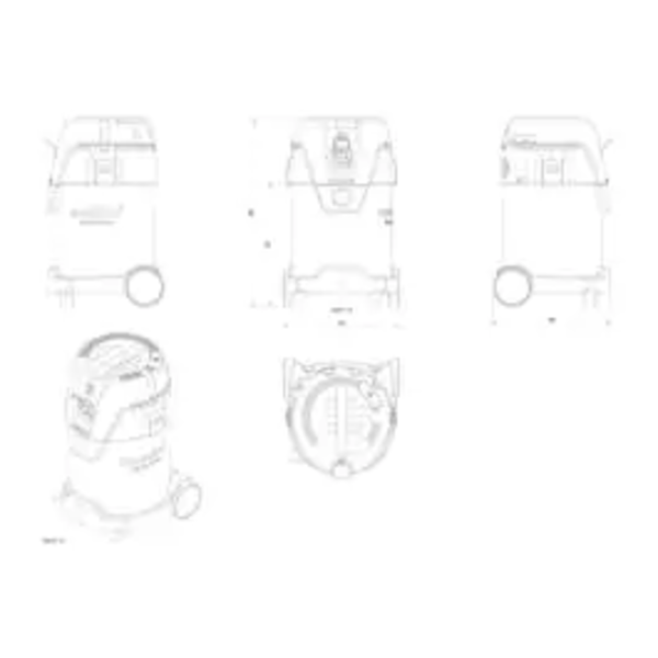 Usisivač za suvo i mokro usisavanje ASA 30 L PC Metabo - Slika 3